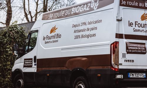Camionnette Biogaz